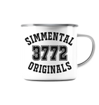 3772 St. Stephan Simmental Originals - Emaille Tasse