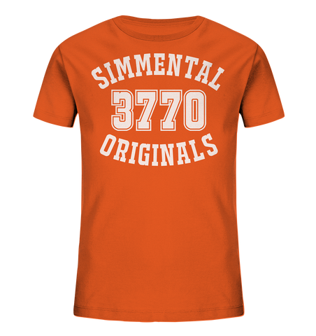 3770 Zweisimmen Simmental Originals - Kids Organic Shirt