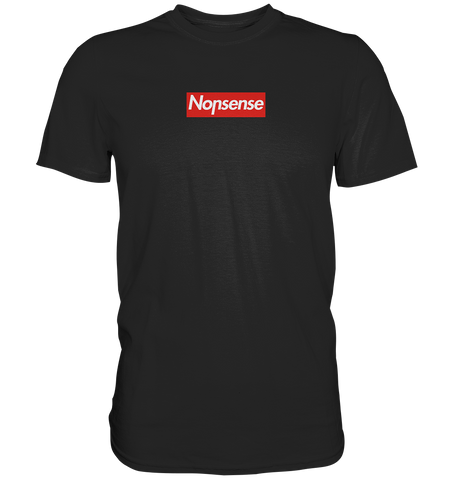 Nonsense Supreme-Style Box Logo - Premium Shirt