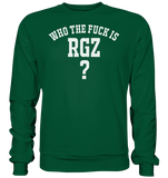 Who the fuck is RGZ? - Basic Sweatshirt
