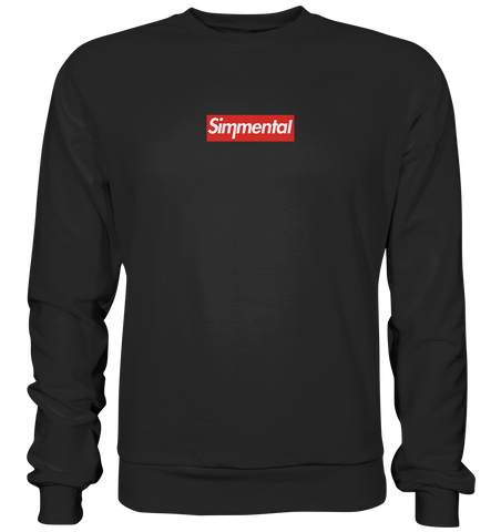 Simmental Supreme-Style Box Logo - Basic Sweatshirt