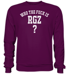 Who the fuck is RGZ? - Basic Sweatshirt