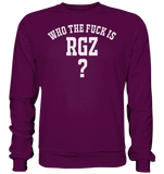 Who the fuck is RGZ? - Basic Sweatshirt