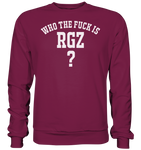 Who the fuck is RGZ? - Basic Sweatshirt