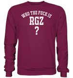Who the fuck is RGZ? - Basic Sweatshirt
