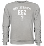 Who the fuck is RGZ? - Basic Sweatshirt