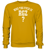Who the fuck is RGZ? - Basic Sweatshirt