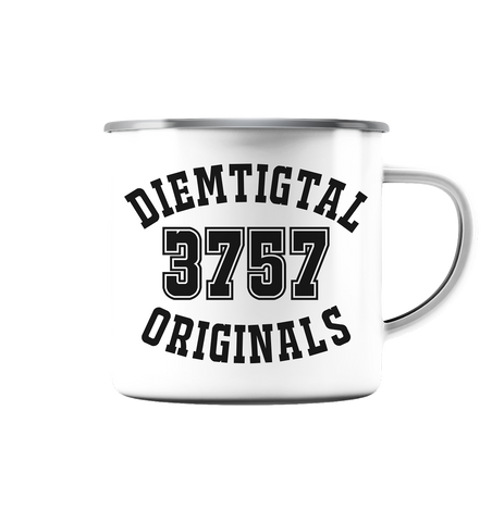 3757 Schwenden Diemtigtal Originals - Emaille Tasse