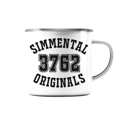 3762 Erlenbach Simmental Originals - Emaille Tasse