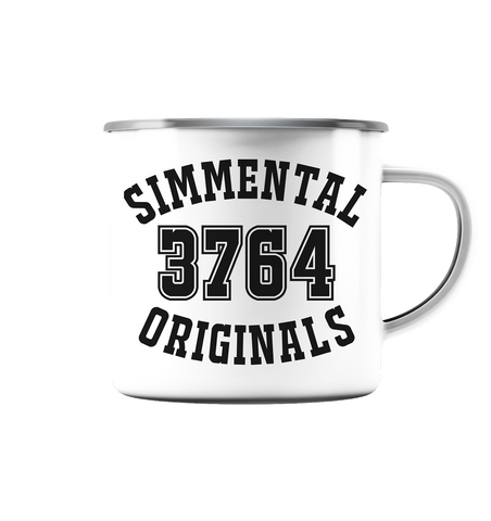 3764 Weissenburg Simmental Originals - Emaille Tasse