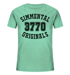 3770 Zweisimmen Simmental Originals - Kids Organic Shirt