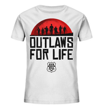 RunToTheHill Festival Outlaws 4 Life - Kids Organic Shirt