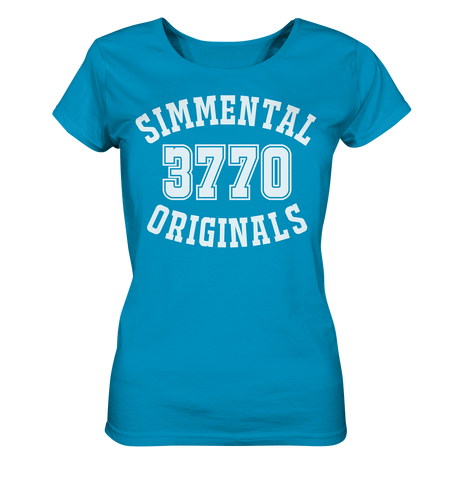 3770 Zweisimmen Simmental Originals - Ladies Organic Shirt