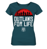 RunToTheHill Festival Outlaws 4 Life - Ladies Organic Shirt