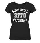 3770 Zweisimmen Simmental Originals - Ladies Organic Shirt