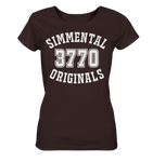 3770 Zweisimmen Simmental Originals - Ladies Organic Shirt