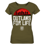 RunToTheHill Festival Outlaws 4 Life - Ladies Organic Shirt