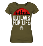 RunToTheHill Festival Outlaws 4 Life - Ladies Organic Shirt