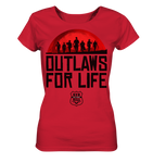 RunToTheHill Festival Outlaws 4 Life - Ladies Organic Shirt