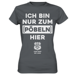 RunToTheHill Festival Nur Pöbeln - Ladies Premium Shirt