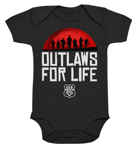RunToTheHill Festival Outlaws 4 Life - Organic Baby Bodysuite