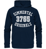3765 Oberwil Simmental Originals - Organic Basic Hoodie