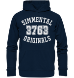 3763 Därstetten Simmental Originals - Organic Basic Hoodie