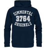 3764 Weissenburg Simmental Originals - Organic Basic Hoodie