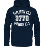 3770 Zweisimmen Simmental Originals - Organic Basic Hoodie