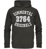 3764 Weissenburg Simmental Originals - Organic Basic Hoodie