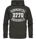 3770 Zweisimmen Simmental Originals - Organic Basic Hoodie