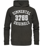 3765 Oberwil Simmental Originals - Organic Basic Hoodie