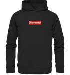 Simmental Supreme-Style Box Logo - Organic Basic Hoodie