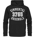 3765 Oberwil Simmental Originals - Organic Basic Hoodie