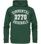 3770 Zweisimmen Simmental Originals - Organic Basic Hoodie