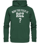 Who the fuck is RGZ? - Organic Basic Hoodie