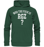Who the fuck is RGZ? - Organic Basic Hoodie