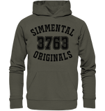 3763 Därstetten Simmental Originals - Organic Basic Hoodie