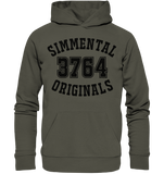 3764 Weissenburg Simmental Originals - Organic Basic Hoodie