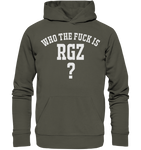Who the fuck is RGZ? - Organic Basic Hoodie