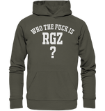 Who the fuck is RGZ? - Organic Basic Hoodie