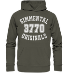 3770 Zweisimmen Simmental Originals - Organic Basic Hoodie