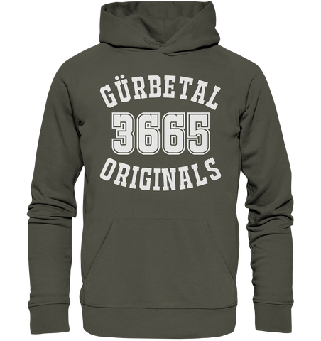 3665 Wattenwil Gürbetal Originals - Organic Basic Hoodie