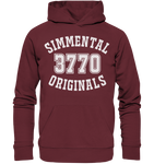 3770 Zweisimmen Simmental Originals - Organic Basic Hoodie