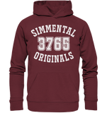 3765 Oberwil Simmental Originals - Organic Basic Hoodie