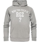 Who the fuck is RGZ? - Organic Basic Hoodie