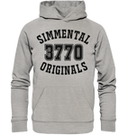 3770 Zweisimmen Simmental Originals - Organic Basic Hoodie