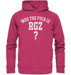 Who the fuck is RGZ? - Organic Basic Hoodie