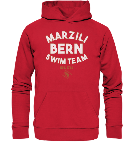 Marzili Bern Swim Team - Organic Basic Hoodie