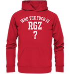 Who the fuck is RGZ? - Organic Basic Hoodie